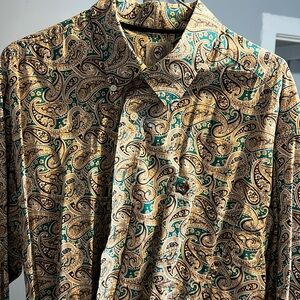 Cinch long sleeve button down